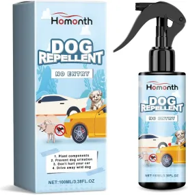 3.38 OZ (100ML) Dog Repellent,No Chew Spray for Dogs,Effective Dog Deterrent Spray for Carpet Furniture & Plant,Dog Training Aids to Stop Chewing