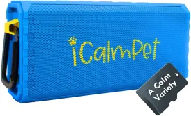 A Calm Variety | iCalmPet Ruff 'n Ready Portable Speaker with 3-hr MicroSD Dog Calming Classical and Reggae Music