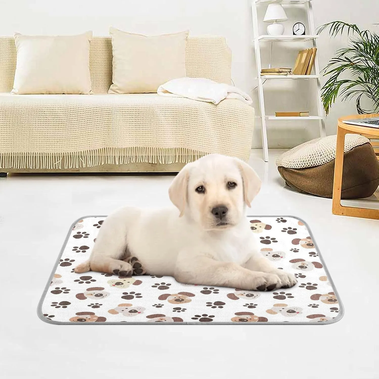 JSTEL Dog Cooling Pad Ice Silk Cooling Mat Washable Pet Cooling Mat Folding Summer Sleeping Mat 23.6x38.6 inch, Non-Toxic Gel, No Water or Electricity Needed for This Dog Cooling Pad,8