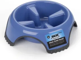 Slow Feed Non-Skid Dog Bowl Large (Assorted)