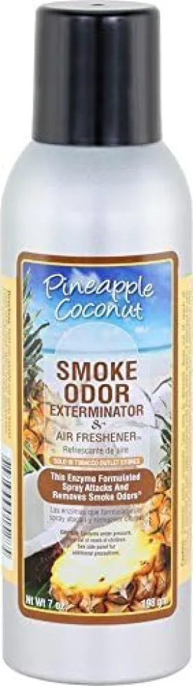 Smoke Odor Exterminator 7oz Large Spray, Flamingo Bay Pineapple & Coconut